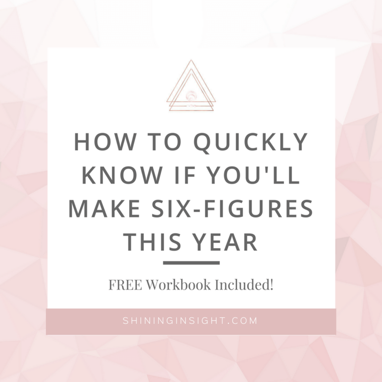 How To Quickly Know If You'll Make Six-Figures This Year